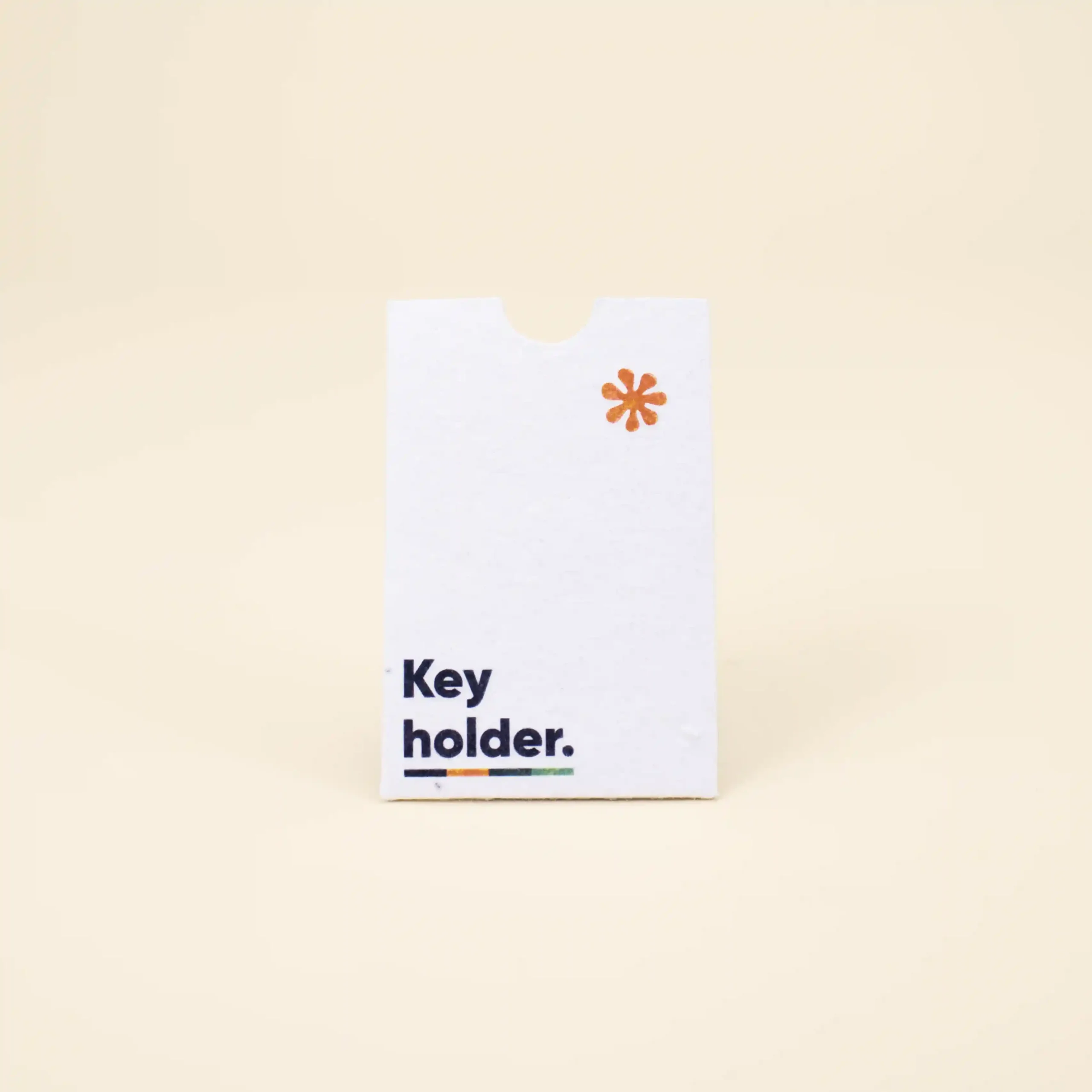 PAPEL PLANTABLE: SAK Porta llaves de hotel en sobre. Impresión a todo color